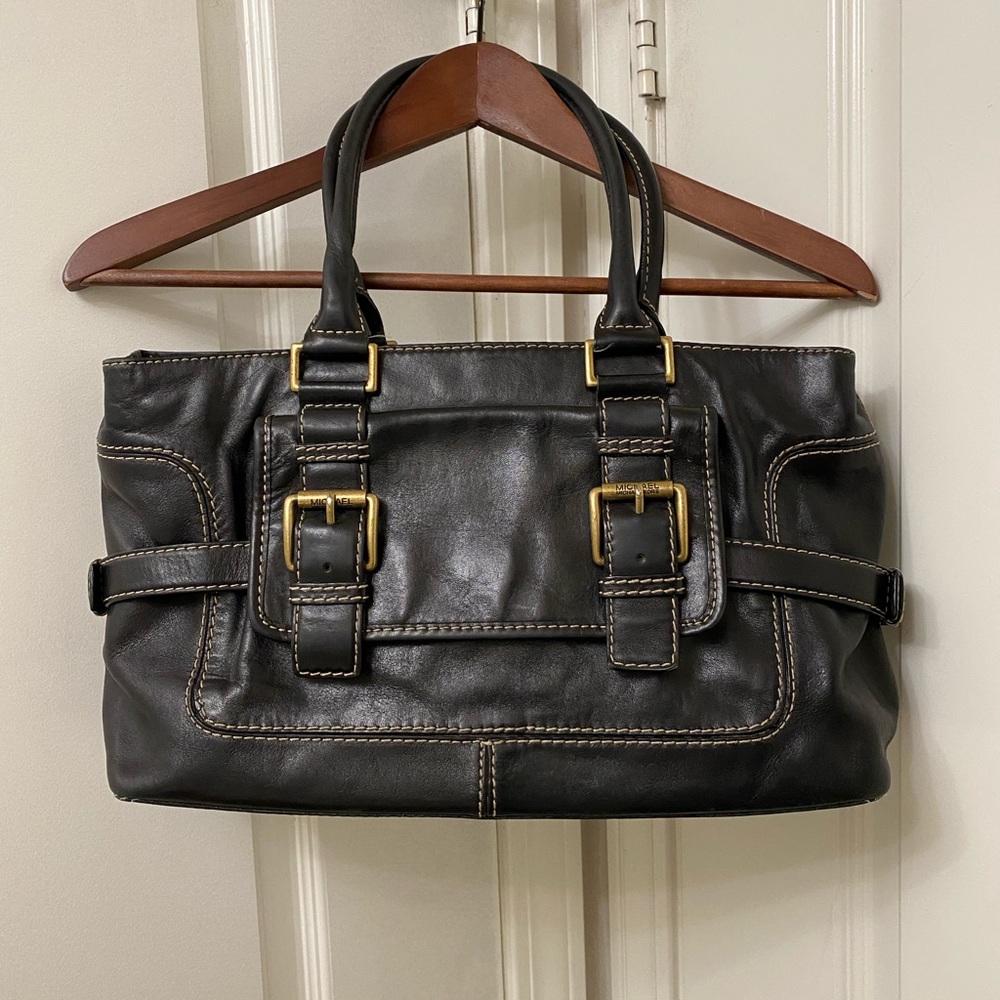 Vintage Michael Kors Leather Shoulder Bag